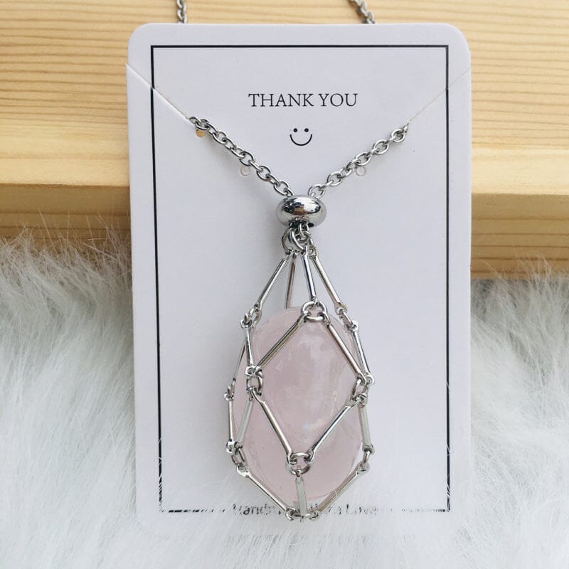 Hjemix | Krystallstein Choker Halskjede