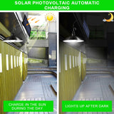 Hjemix | Solar-Bevegelsessensor-Utebelysning med Fjernkontroll