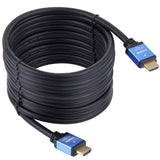 Hjemix | 15m HDMI 2.0 Versjon Høyhastighets HDMI 19 Pin Plugg til HDMI 19 Pin Plugg Tilkoblingskabel