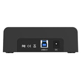Hjemix | ORICO 6518US3 USB 3.0 Type-B 2.5 / 3.5 Tommers Verktøyløs HDD Dockingstasjon Ekstern Lagringskabinett Harddiskboks (Svart)
