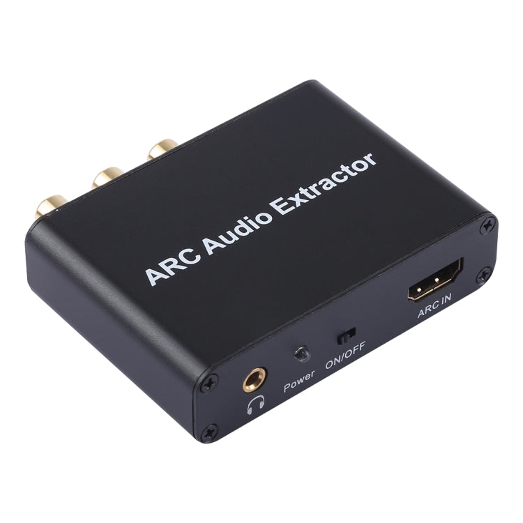 Hjemix | 192KHz ARC Lyduttrekker HDMI ARC til SPDIF + Koaksial + L/R Konverter Lydreturkanal Adapter