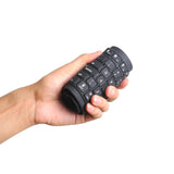 Hjemix | JA-11 108-tasters Sammenleggbar Silikon Bluetooth Tastatur