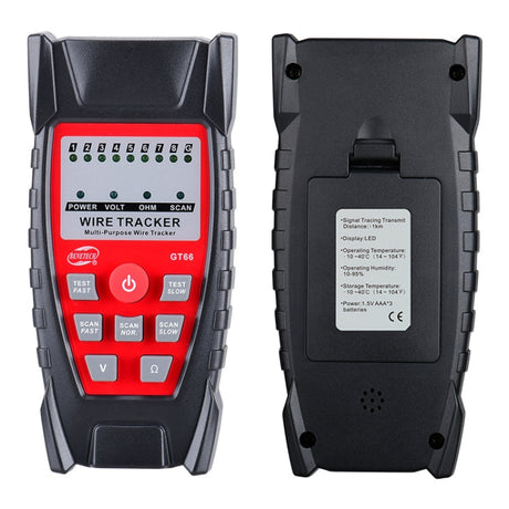 Hjemix | BENETECH GT66 RJ11 / RJ45 Multifunksjonell Kabeltester Linjesøker Nettverkskabeldetektor