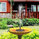 Hjemix | Sophia AquaGlow Solfontene – Charming Garden Decoration Fountain