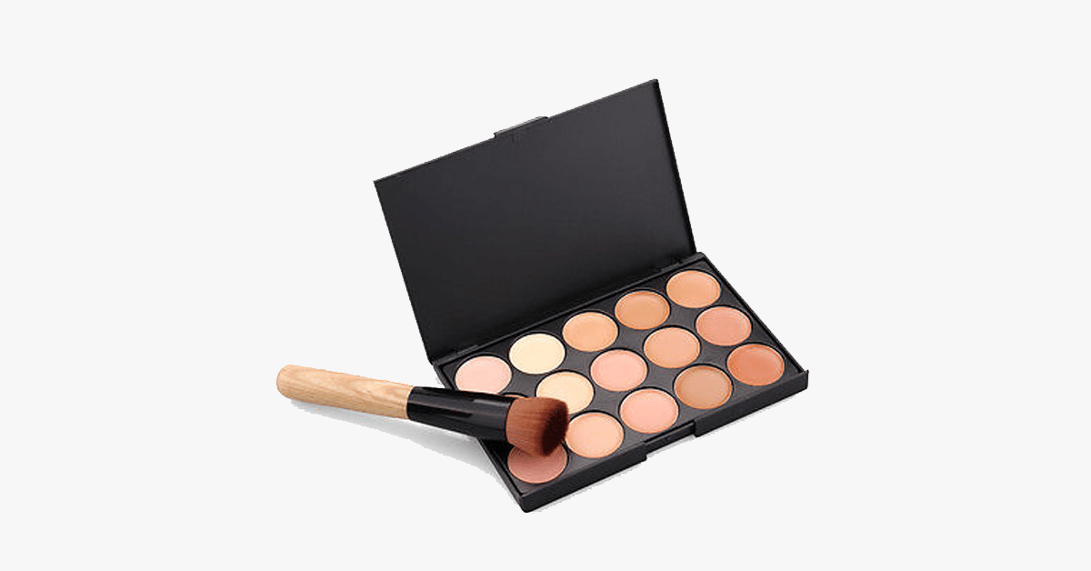 Hjemix | Best Camouflage Full Coverage Concealer Palette – Sikrer en bedre sminkeopplevelse