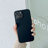 Hjemix | Pastell solid farge silikon iPhone-deksel