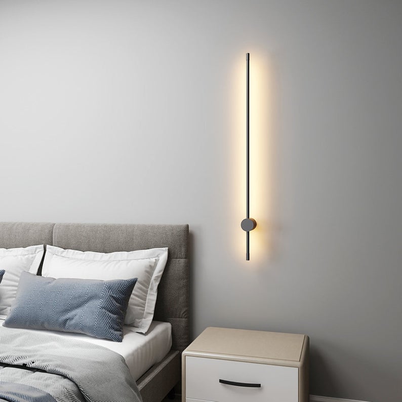 Hjemix | Urban Moderne Minimalistisk LED Lineær Vegglampe
