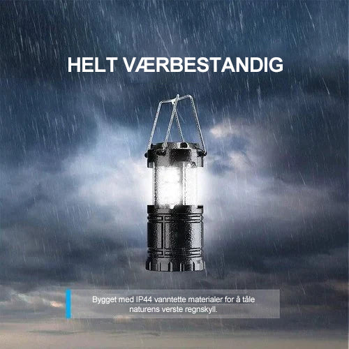 Hjemix | Bærbar LED-Campinglampe Med Vifte