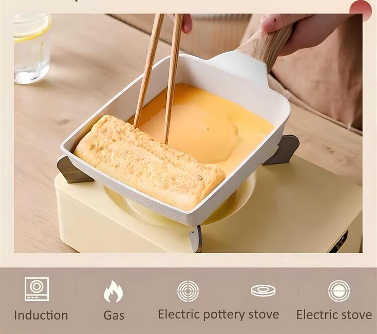 Hjemix til tamagoyaki omelett med non-stick coating