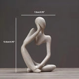 Hjemix | Abstrakt Tenker Skulptur Hjem Dekor