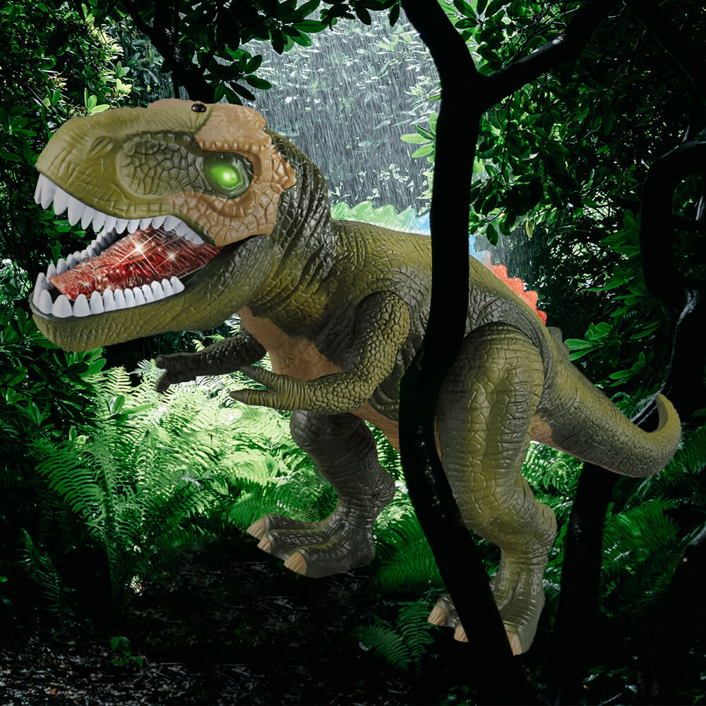Hjemix | Kontroller T-Rex dinosauren med LED-belysning