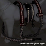 Hjemix | Teleskopisk Dobbel Håndtak Multifunksjonell Hundesnor