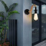 Hjemix | Retro Hamp Tau Industriloft Vegglampe