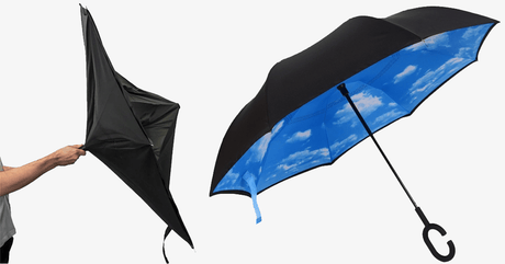 Hjemix | Smart-Brella - Verdens første reversible paraply
