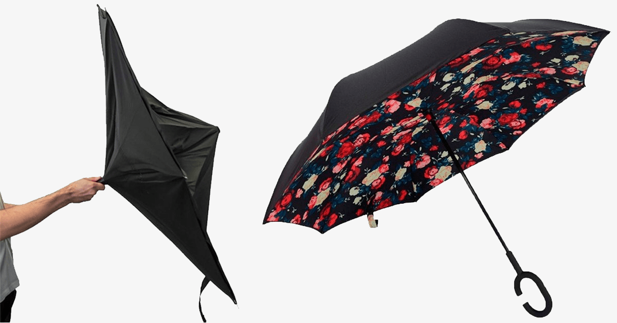 Hjemix | Smart-Brella - Verdens første reversible paraply