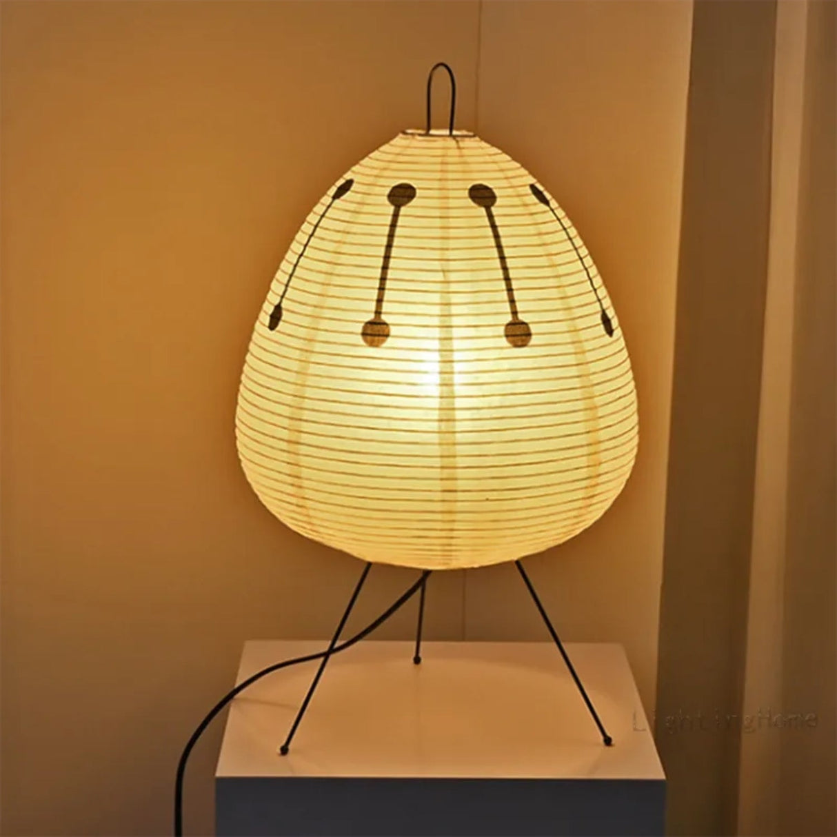 Hjemix | Noguchi Rispapir Bordlampe