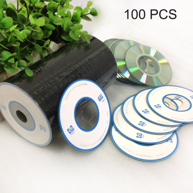 Hjemix | 8cm blank mini CD-R, 225MB/25min, 100 stykker i en pakke, prisen gjelder for 100 stykker