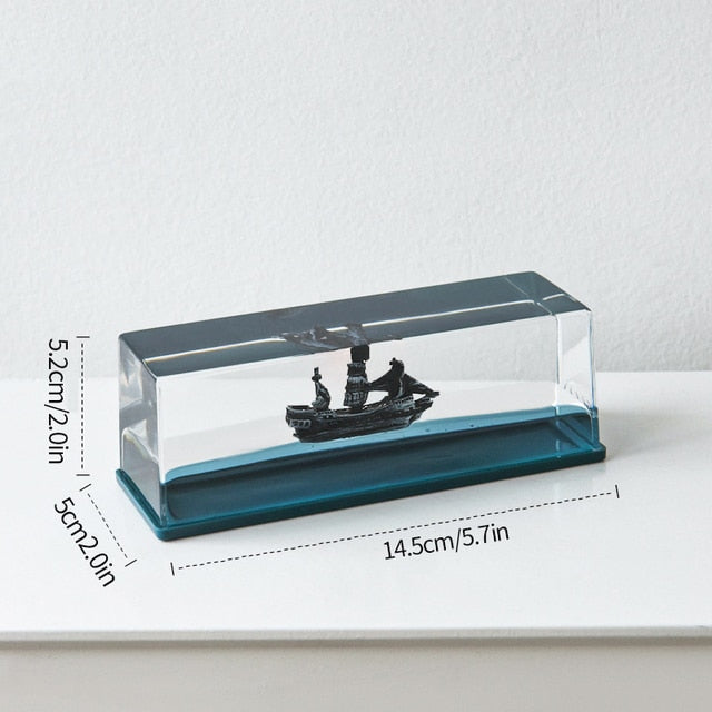 Hjemix | Cruise Ship Drift Glass Bottle