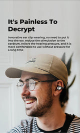 Hjemix | Super Lett Benledning Bluetooth Trådløse Sports Ørepropper Hodetelefoner