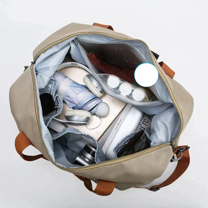 Hjemix | CarryOnFit Reisepose - Luksuriøs Crossbody Reisepose for Aktive Eventyrere