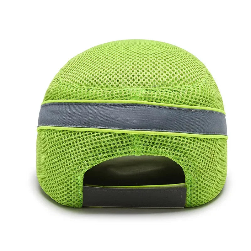 Hjemix | Rød sikkerhetsbumphette - Hjelm med hard ABS indre kjerne for hodebeskyttelse hjemme, på jobb og i fabrikk