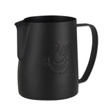 Hjemix | 600ml rustfritt stål kaffekanne melkeskummer kopp kremfremstiller espresso latte kunst verktøy elegant svane