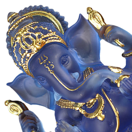 Hjemix | Sjeldent fargede semi-gjennomsiktige Ganesh-statuer for lykke i hjemmet ditt