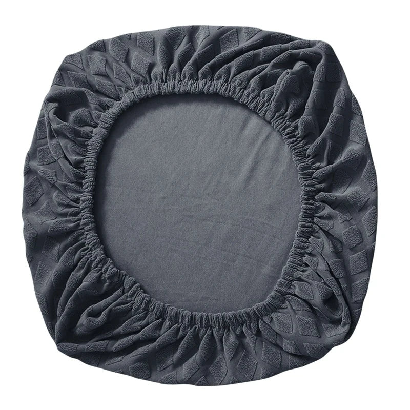 Hjemix | Spandex elastisk kontorstol trekk Jacquard sete trekk ananas mesh fleece beskyttende trekk elastisk datastol beskytter