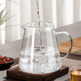 Hjemix | 450ml-950ml Varmeresistente Glass Tekanne – Rustfritt Stål Te-sil, Blomstekanne for Kung Fu Te-servise, Puer- og Oolong-te