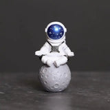 Hjemix | Harpiks Astronaut Figur Statue Rom Reisende Skulptur Utdanningsleketøy Skrivebordsdekorasjon Astronaut Modell For Barn Gave