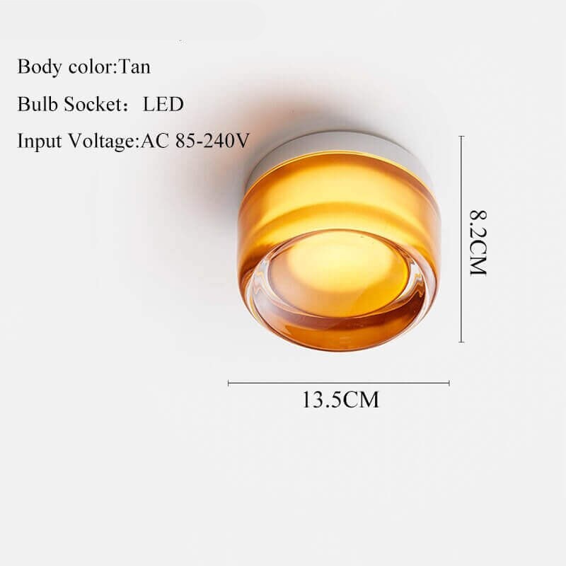 Hjemix | Futuristisk og unik solid Plexiglass vegglampe