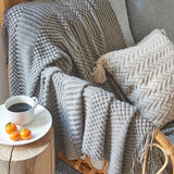 Hjemix | Nordic Style Dick Strikket Teppe