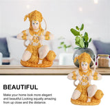Hjemix | 1 Stykke Hanuman Buddha Ape Gud Figur Southeast Asian Stil Hjem Skulptur Herre Hanuman Statue Buddha Figur Ornament