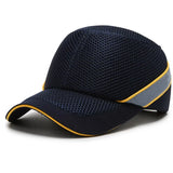 Hjemix | Rød sikkerhetsbumphette - Hjelm med hard ABS indre kjerne for hodebeskyttelse hjemme, på jobb og i fabrikk