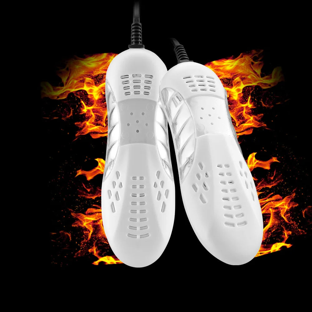 Hjemix | Elektrisk Skotørker og Deodorisator med Varme, UV Lukt Eliminator, Avfukter, Fotvarmer Husholdningsenhet