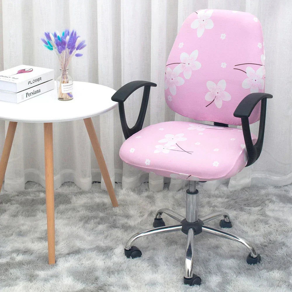 Hjemix | 2-delte Split Kontor Rose Stoltrekk