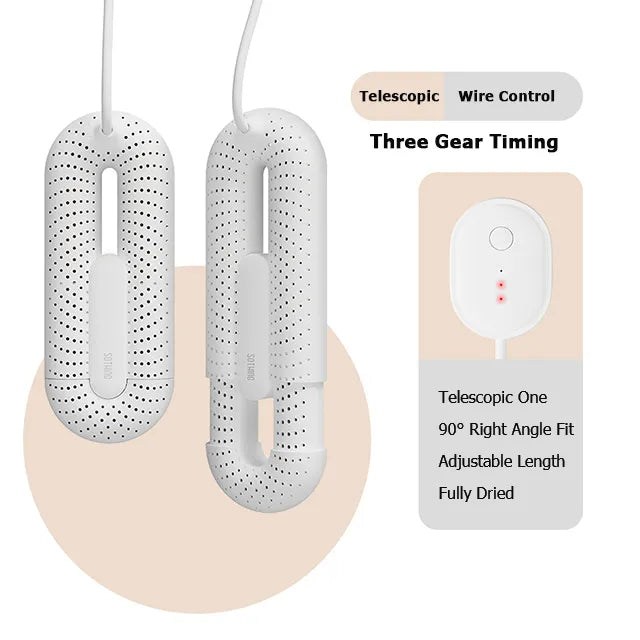 Hjemix | Strekkbar Bærbar Elektrisk Steriliserings Sko Tørker