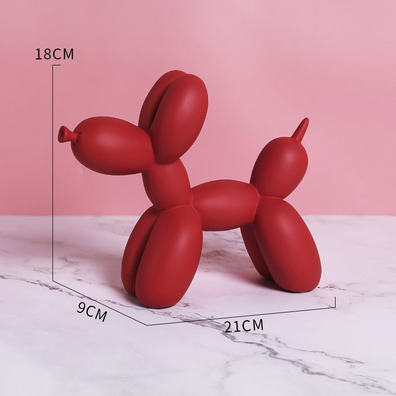 Hjemix | Luksuriøs Hjemmedekor, Ballonghund Dekorasjon, Kontorpult Tilbehør, Dyre Dekorasjon, Moderne Populær Kunst, Nordiske Statuer