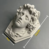 Hjemix | Nordisk INS Stil Karakter Gips Statue DIY Malt Skisse Fotografi Rekvisitter Bord Dekorasjoner Hjem Kunst Gips Dekorasjon