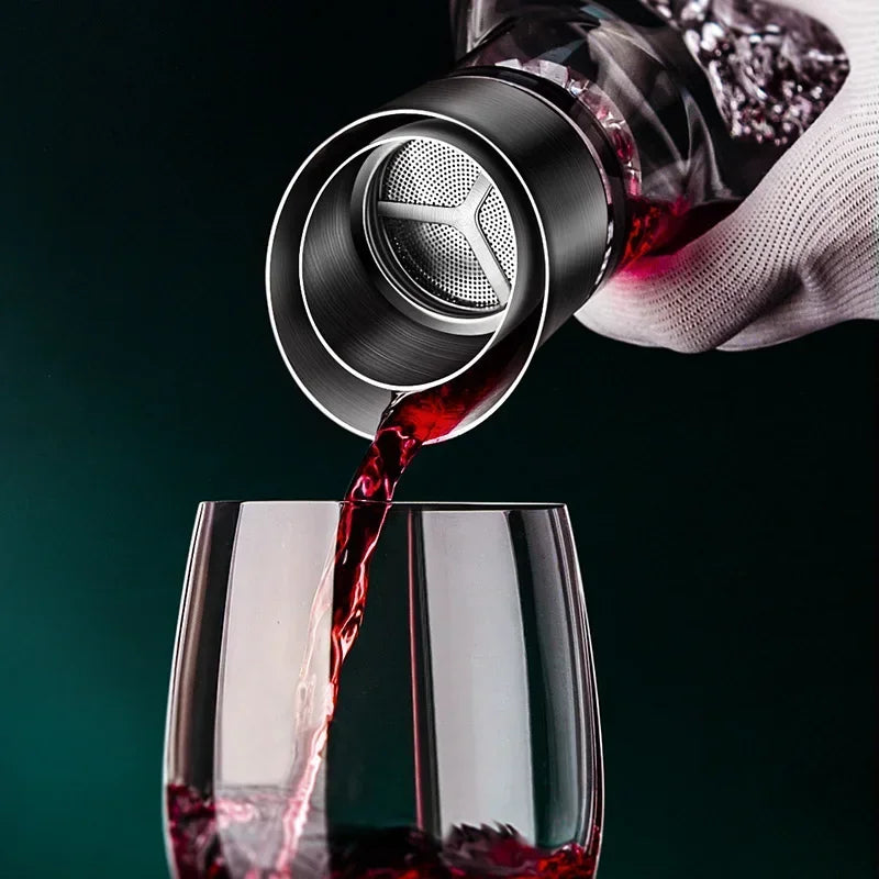 Hjemix | 1500ml Iceberg Decanter Kreativ blyfri krystallmateriale luksus høy-kvalitets hjem rødvin vin distributør karaffel vin mugge