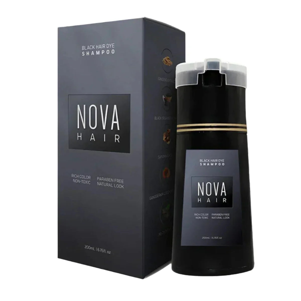Hjemix | NovaHair Instant Dye Shampoo – Rask fargeoppfriskning for håret