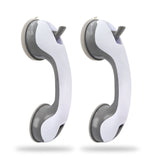 Hjemix | Sikkerhetsgrep med skridsikker støtte og vakuum sugekopp - Perfekt for bad og dusjer - Gir stabilitet og støtte