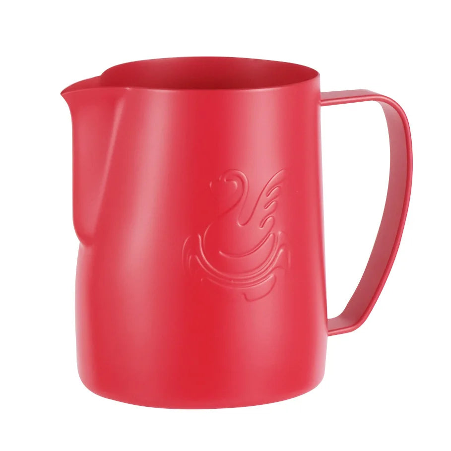 Hjemix | 600ml rustfritt stål kaffekanne melkeskummer kopp kremfremstiller espresso latte kunst verktøy elegant svane