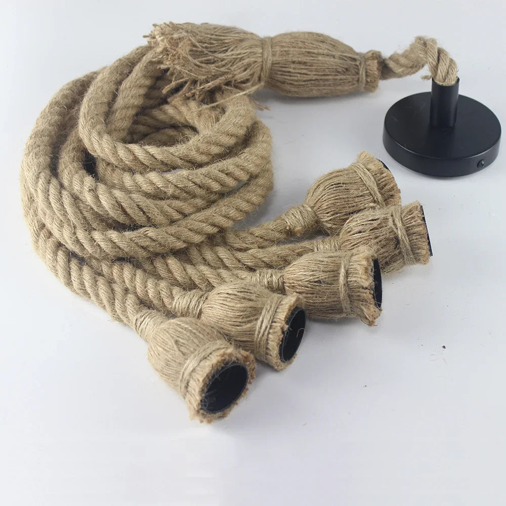 Hjemix | Vintage Hamp Rep Lysekrone