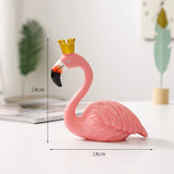 Hjemix | Nordisk Flamingo Figur Figur Statue Skulptur Stue Kontor Bryllup Fest Ornamenter Hjem Dekorasjon Tilbehør