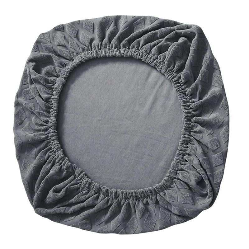 Hjemix | Spandex elastisk kontorstol trekk Jacquard sete trekk ananas mesh fleece beskyttende trekk elastisk datastol beskytter