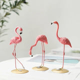 Hjemix | Nordisk Flamingo Figur Figur Statue Skulptur Stue Kontor Bryllup Fest Ornamenter Hjem Dekorasjon Tilbehør