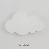 Hjemix | LED Cloud Vegglampe – 3-Farget Demping Moderne Veggbelysning for Soverom, Stue og Barnerom Innredning