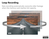 Hjemix | Q08 1080P Dash Cam med G-sensor - 170° Vidvinkelobjektiv & Super Nattseing