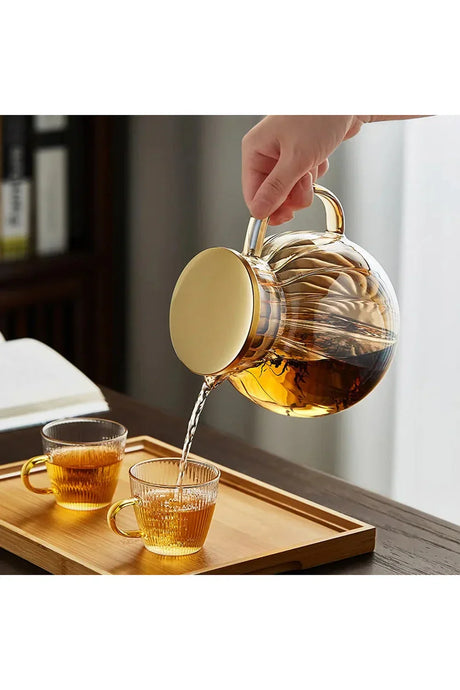 Hjemix | Glass Teapot Infuser Set
